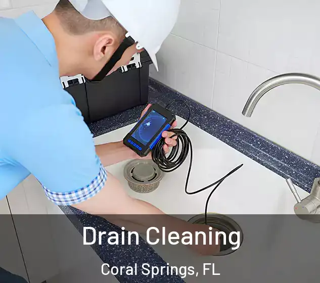  Drain Cleaning Coral Springs, FL