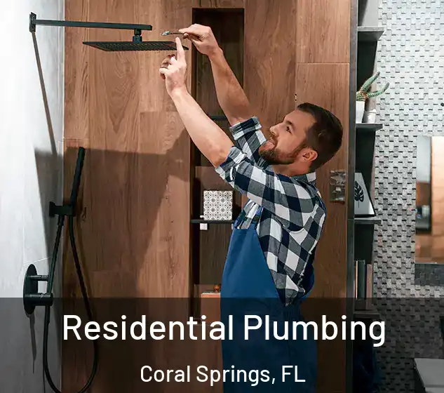  Residential Plumbing Coral Springs, FL