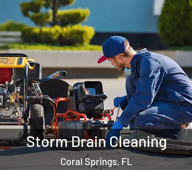  Storm Drain Cleaning Coral Springs, FL