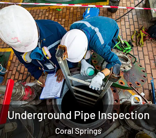  Underground Pipe Inspection Coral Springs
