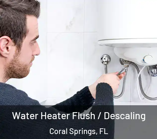  Water Heater Flush / Descaling Coral Springs, FL