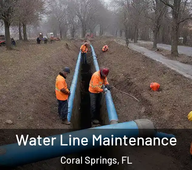  Water Line Maintenance Coral Springs, FL