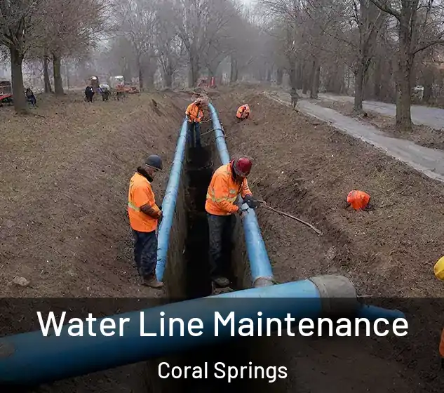  Water Line Maintenance Coral Springs